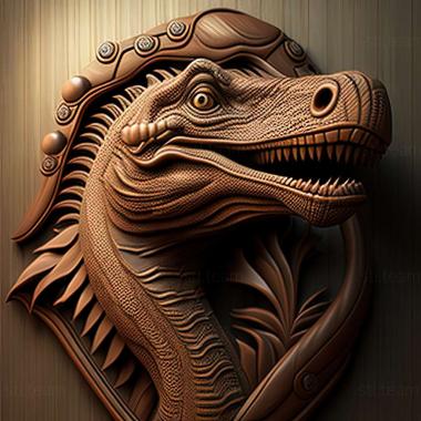 3D модель Эгиалозавр буккичи (STL)